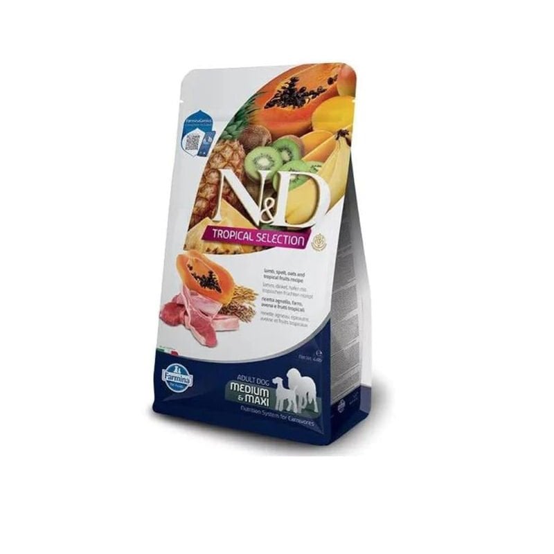 N&D Dog Tropıcal Selectıon  Lamb Adult Med/Max 10 Kg