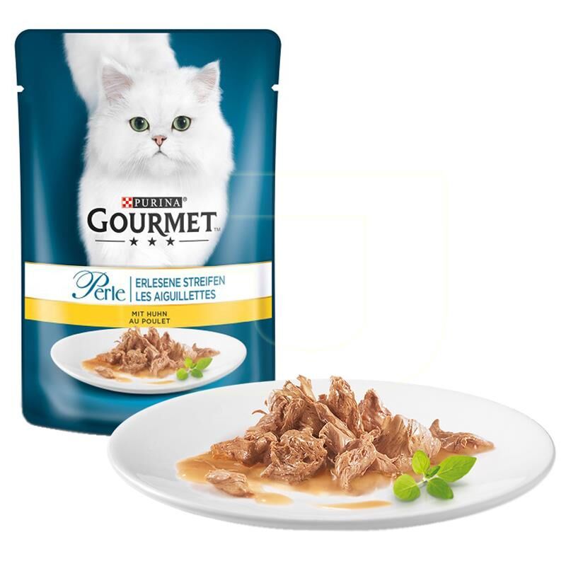 Gourmet Perle Izgara Tavuklu Kedi Konservesi 85Gr