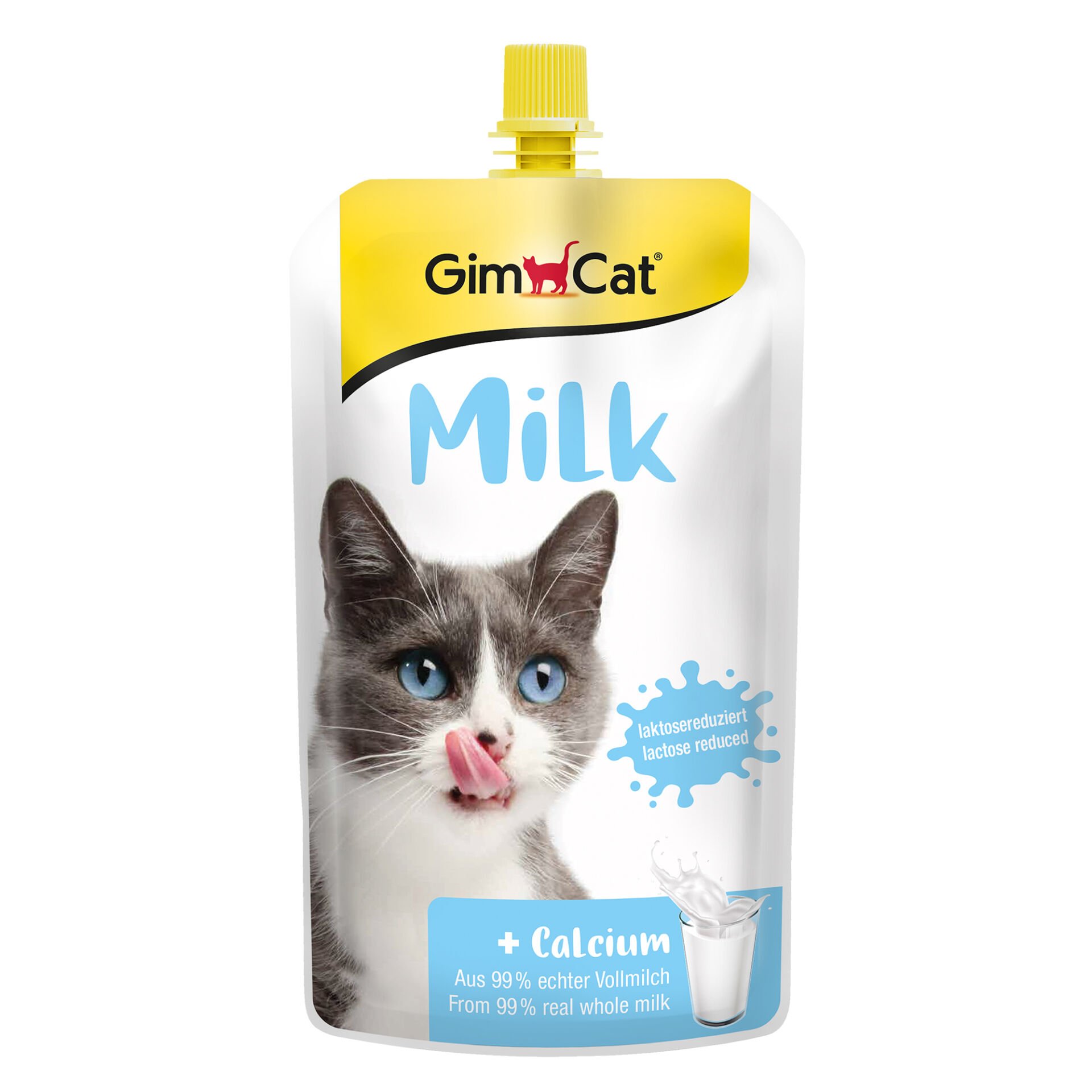 Gimcat Milk Latte Calcium Sıvı Kedi Sütü 200 ML