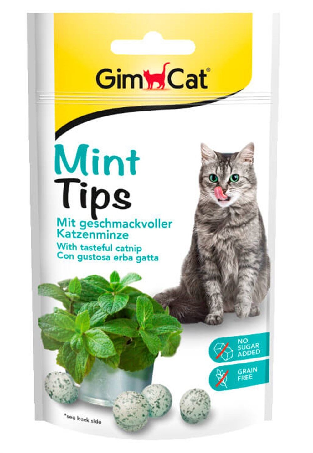 Gimcat Mint Tips Tahılsız Kedi Ödülü 40 Gr