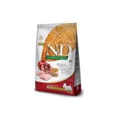N&D Düşük Tahıllı Tavuklu Narlı Yaşlı Mini Köpek Maması 2.5Kg