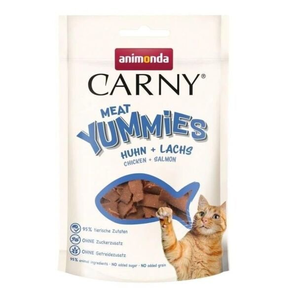 Animonda Carny Meat Tavuk Etli ve Somonlu Etli Kedi Ödül Maması 50g