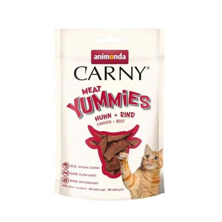 Animonda Carny Meat Tavuk ve Sığır Etli Kedi Ödül Maması 50g