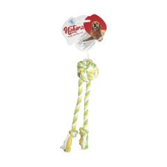 Natura İki Kulaklı Top Halat Köpek Oyuncak XS PTH-074