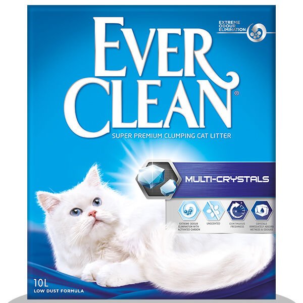 Ever Clean Multi Crystals Kedi Kumu 10 Lt