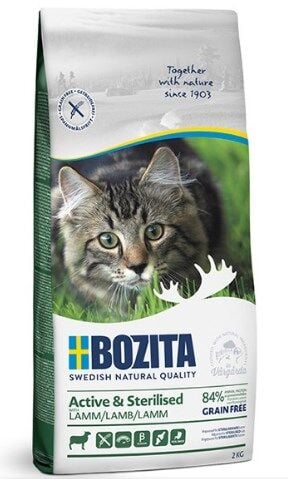 Bozıta Actıve & Sterılısed Graın Free Lamb 10 Kg