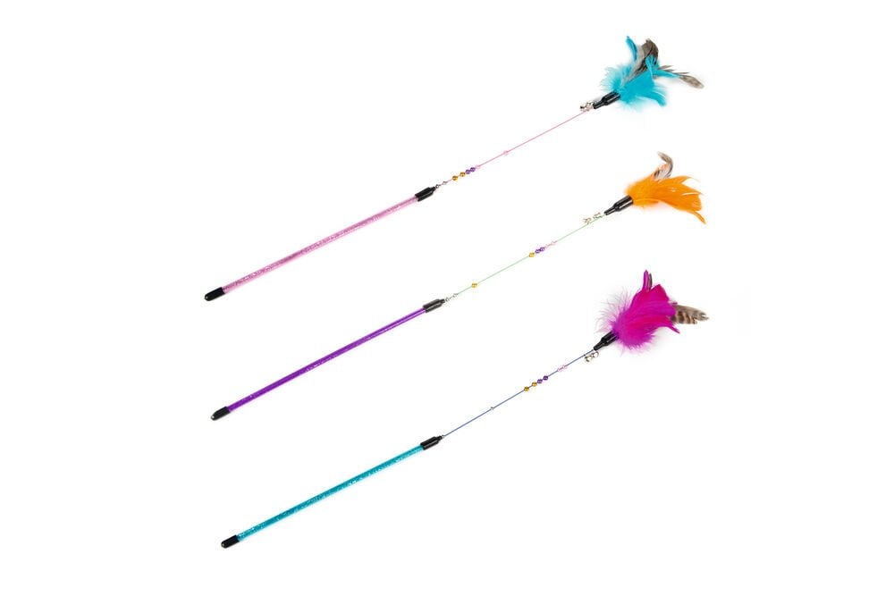 Beeztees Plumo Ucu Tüylü Kedi Oltası 50cm 1 adet