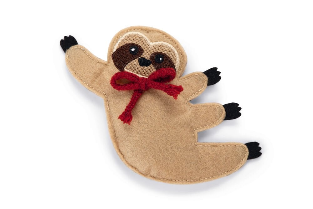 Beeztees Kedi Otlu Rakun Kedi Oyuncağı 10cm