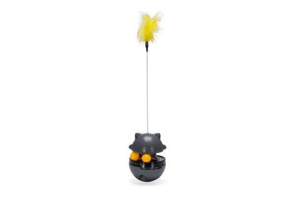 Beeztees Kedi Oyuncağı Hacıyatmaz İçinde Top Ucunda Tüy 10X10X42Cm