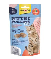 Gimcat Nutripockets Balıklı ve Somonlu 60Gr