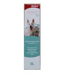 Bioline Biftek Aromalı Kedi ve Köpek Ağız Bakım Sıvısı 100 Gr