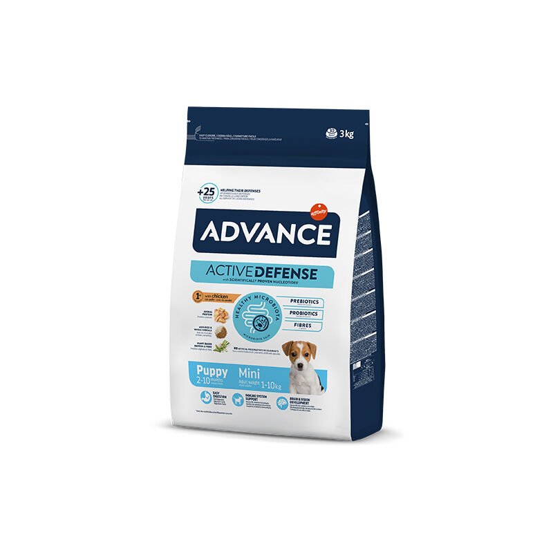 Advance Puppy Mini Tavuklu Küçük Irk Yavru Köpek Maması 3 Kg
