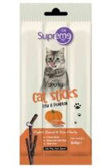 Supreme Cat Ton Balıklı Ve Bal Kabaklı Çubuk