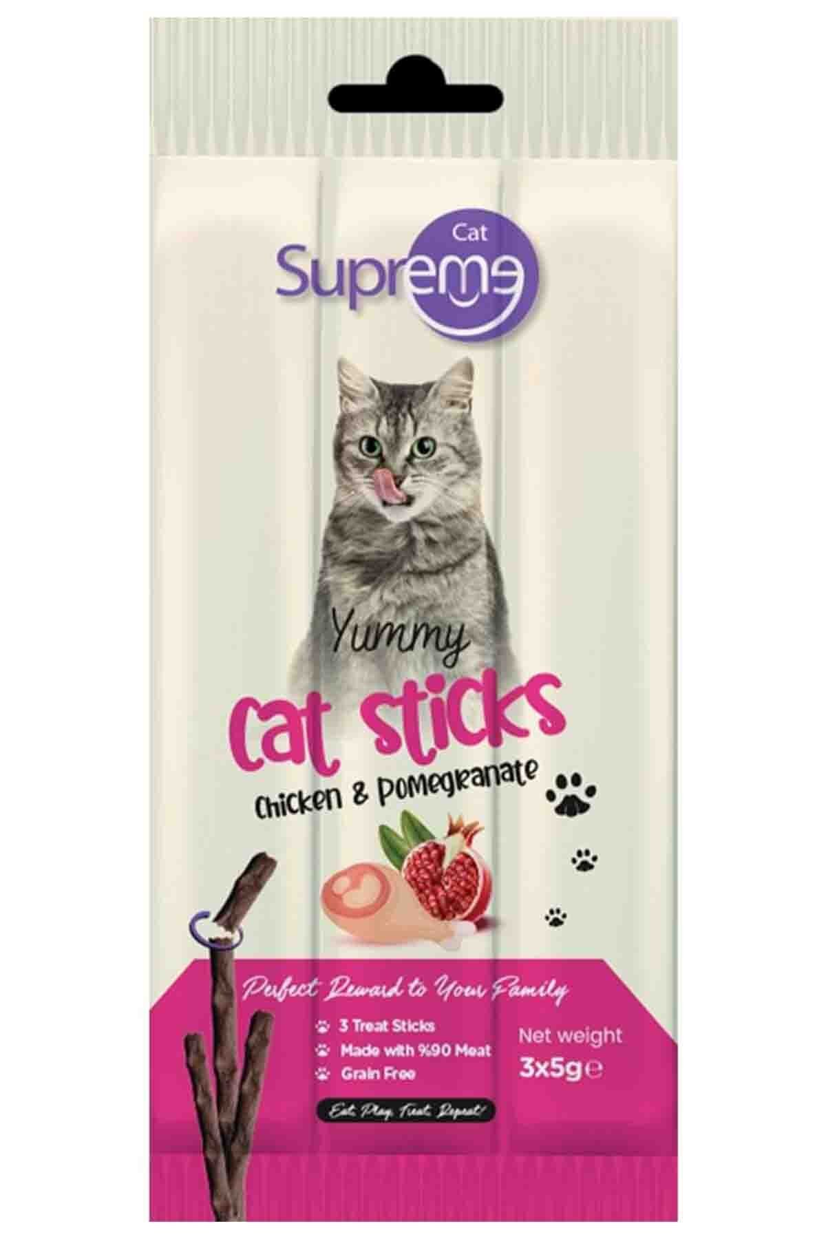 Supreme Cat Tavuklu Ve Narlı Ödül Çubuk