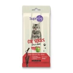 Supreme Cat Sığır Etli Ve Elmalı Ödül Çubuk