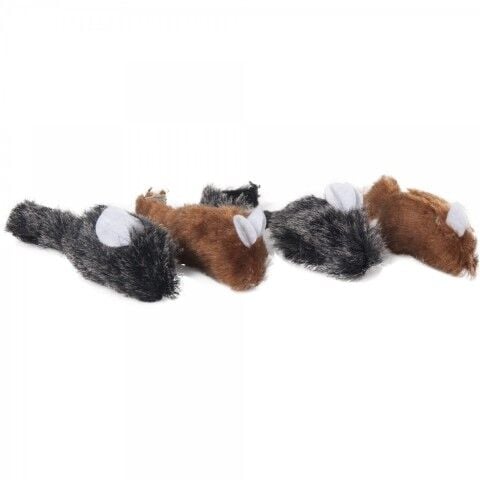 Beeztees Kedi Oyuncağı, Kısa Tüylü Fare, 5cm