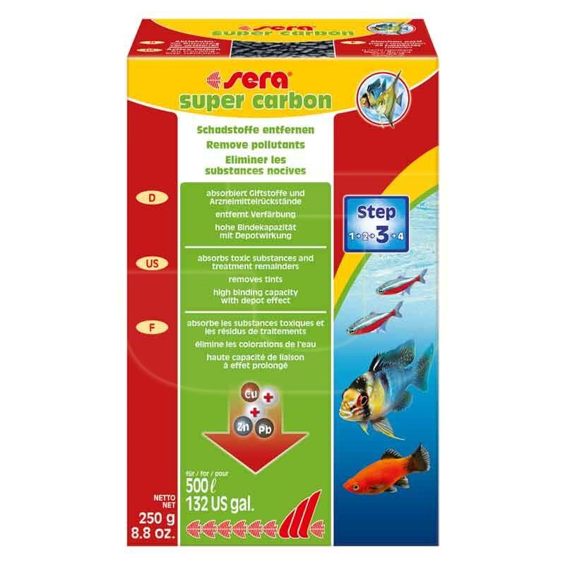 Sera Super Karbon Filtre Mazemesi 250 Gr