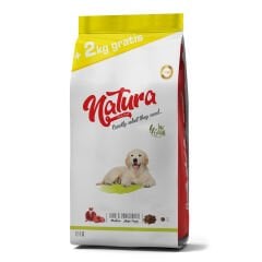 Natura LowGrain Medium Large Puppy Food with Lamb & Pomegranate 12+2kg
