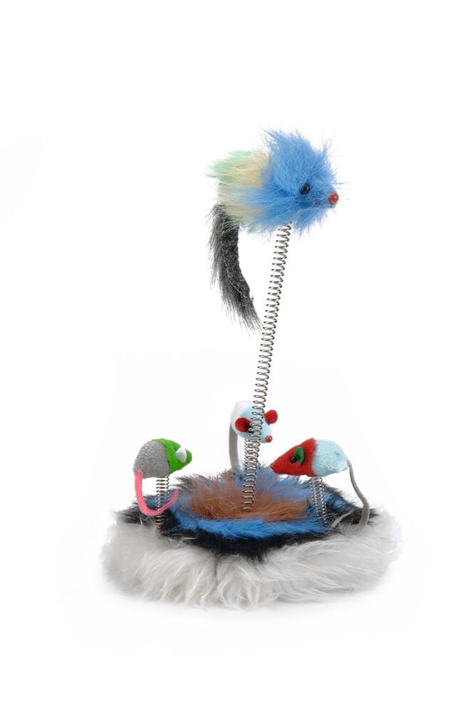 Beeztees Kedi Otlu Yaylı Kedi Oyuncağı 15x15x25cm