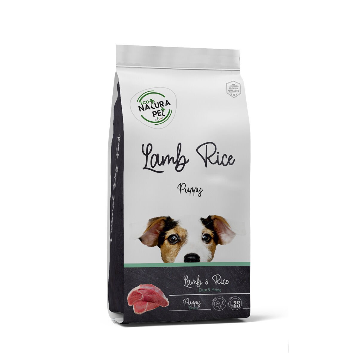Eco Natura Pet Kuzu Etli & Pirinçli Yavru Köpek Maması 1,5Kg