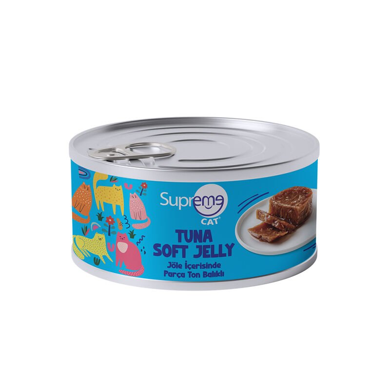 Supreme W Cat Parça Ton Balıklı / Jöle İçerisinde 85gr