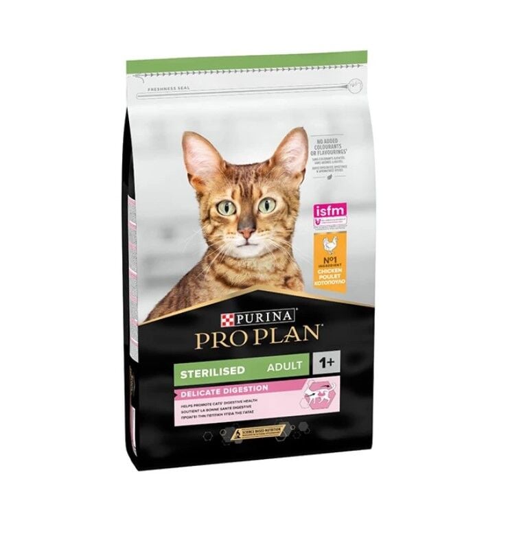 Pro Plan Sterilised Delicate Tavuklu Kısır Kedi Maması 10 kg