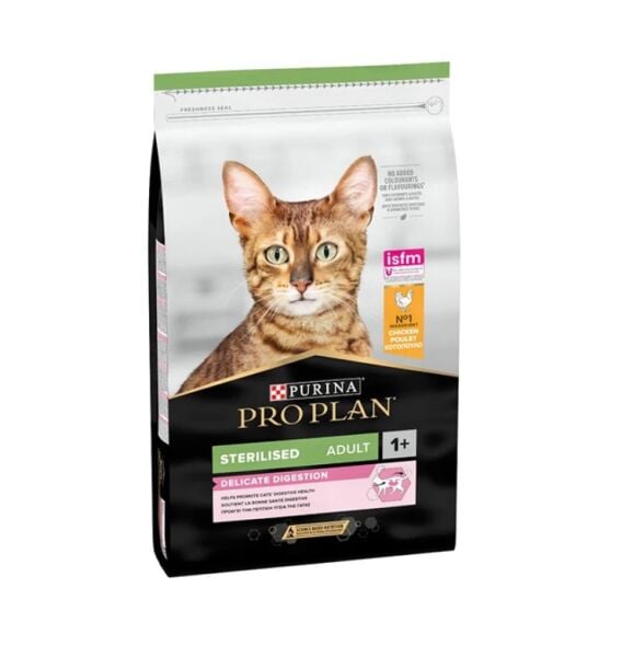 Pro Plan Sterilised Delicate Tavuklu Kısır Kedi Maması 10 kg