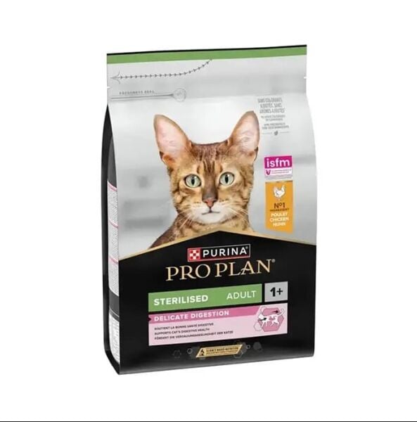 Pro Plan Sterilised Delicate Tavuklu Kısır Kedi Maması 1,5 kg