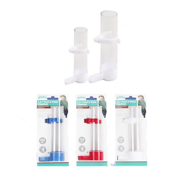 Pawise Kuş Suluk Yada Yemlik 50 Ml / 11 cm