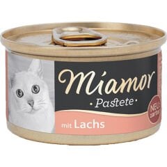 Miamor Pastete Somonlu Yetişkin Kedi Konservesi 85 Gr
