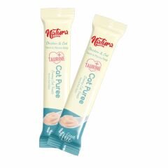 Natura Kedi Püre Kremli Tavuk Morina Balığı Ödül 5 Adet