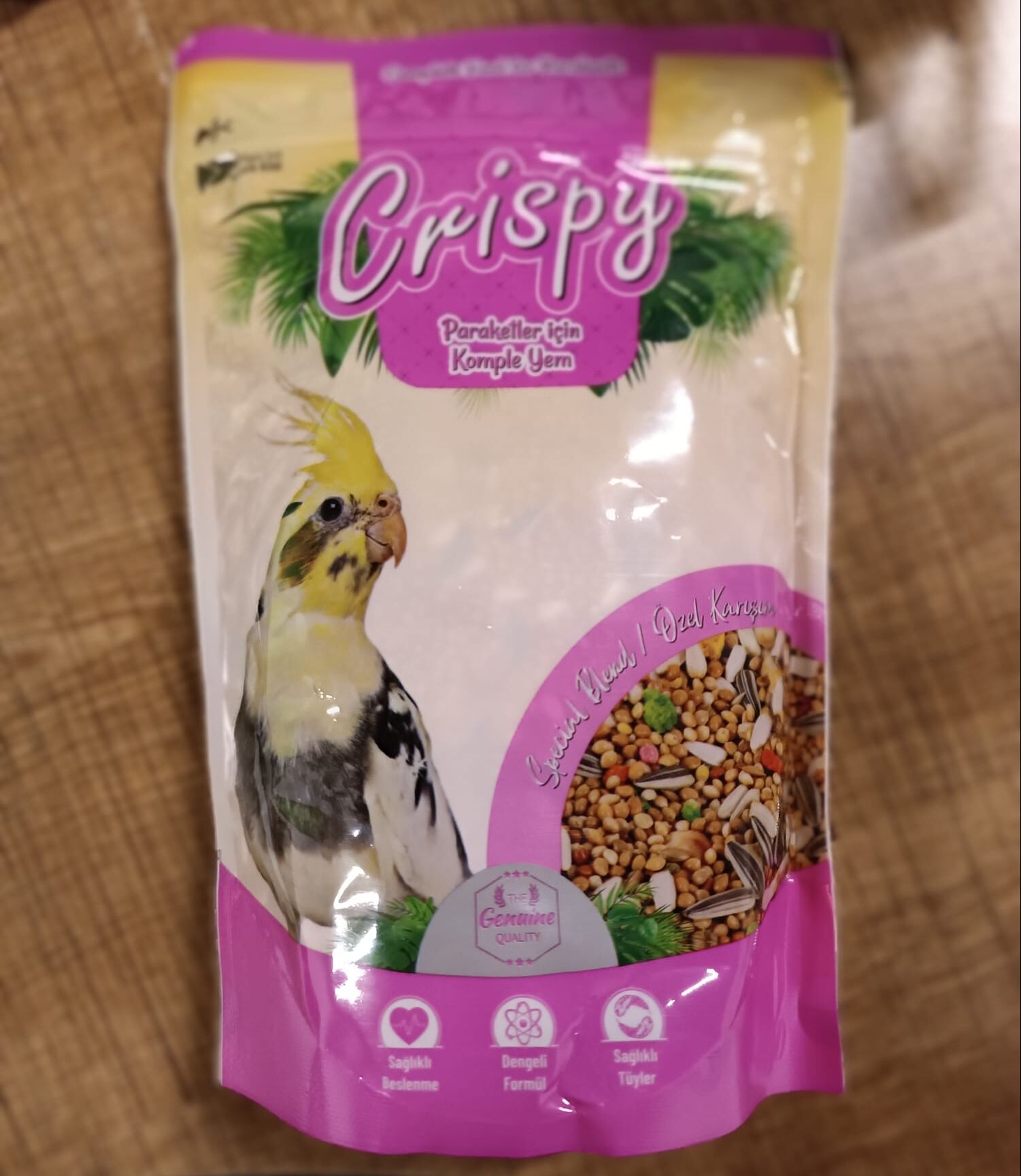 Crıspy Paraket Yemi 500 G Plg132