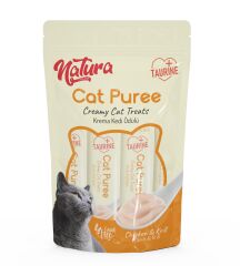 Natura Kedi Püre Kremli Tavuk ve Karides Ödül 5 Adet