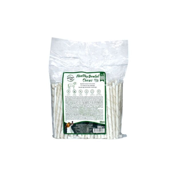 Eco Natura Pet Healty Dental Chews Natural Burgu Kemik 13cm100lü 550Gr