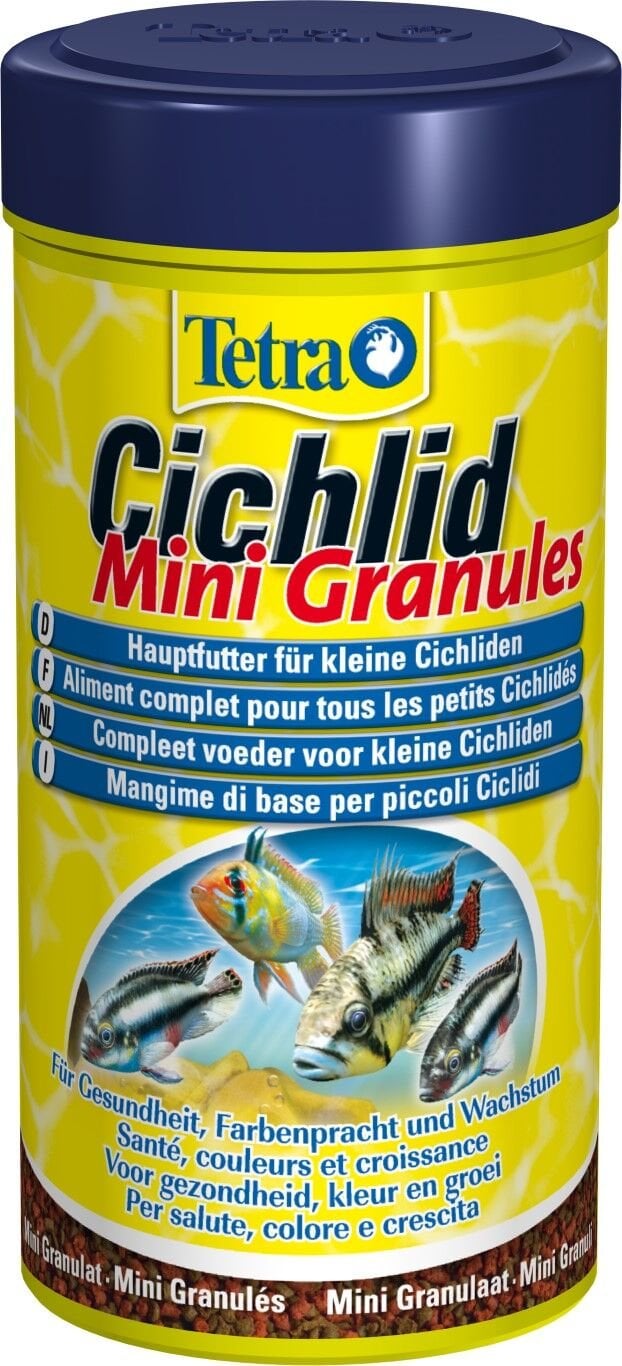 Tetra Cichlid Mini Granüles Balık Yemi 250 ml