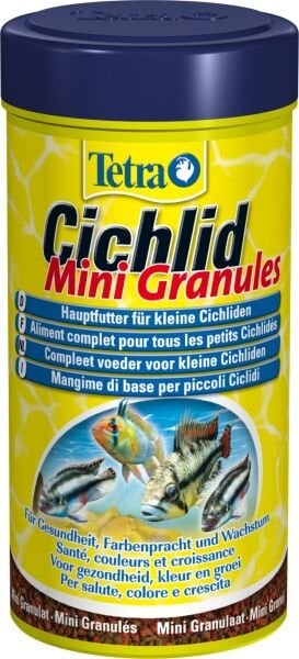 Tetra Cichlid Mini Granüles Balık Yemi 250 ml