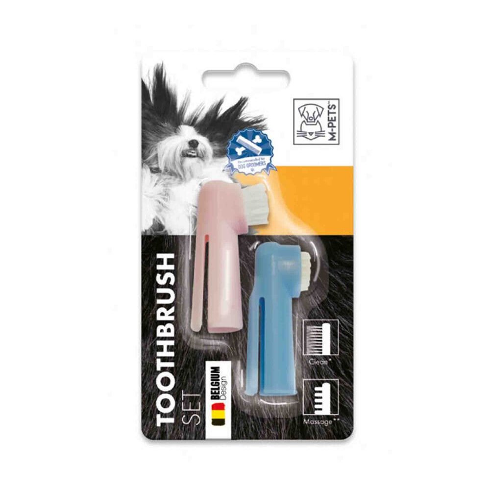 M-Pets Toothbrush Parmak Diş Fırçası 2li