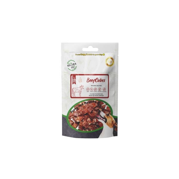 Eco Natura Pet Beef Cubes Yumuşak Biftekli Küp Köpek Ödülü 100 Gr