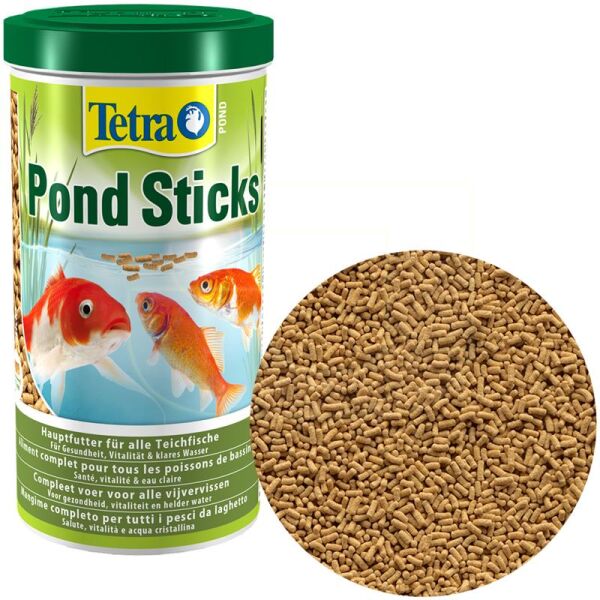 Tetra Pond Sticks Yeşil Japon ve Havuz Balıkları için Yem 1 lt