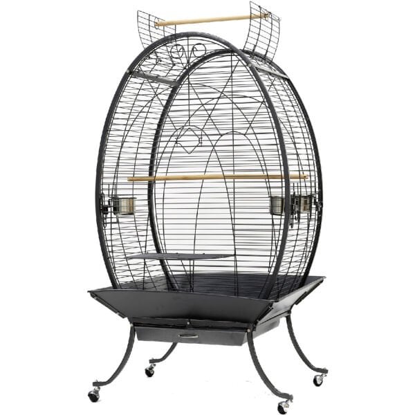 Dayang Oval Papağan Kafesi 89 x 60 x 159