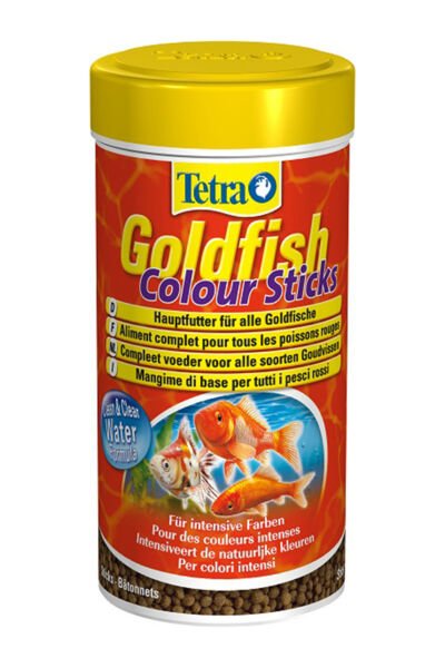 Tetra Goldfish Colour Sticks Renklendirici Japon Balığı Granül Yem 250 ml