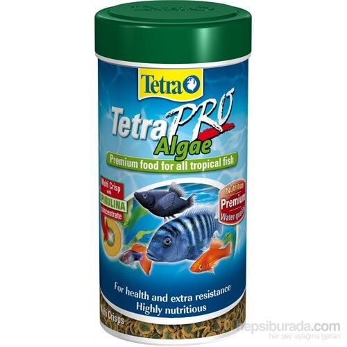 Tetra Pro Algae Crisps Bitkisel Cips Balık Yemi 100 ml