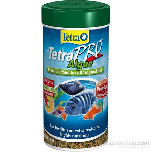 Tetra Pro Algae Crisps Bitkisel Cips Balık Yemi 100 ml
