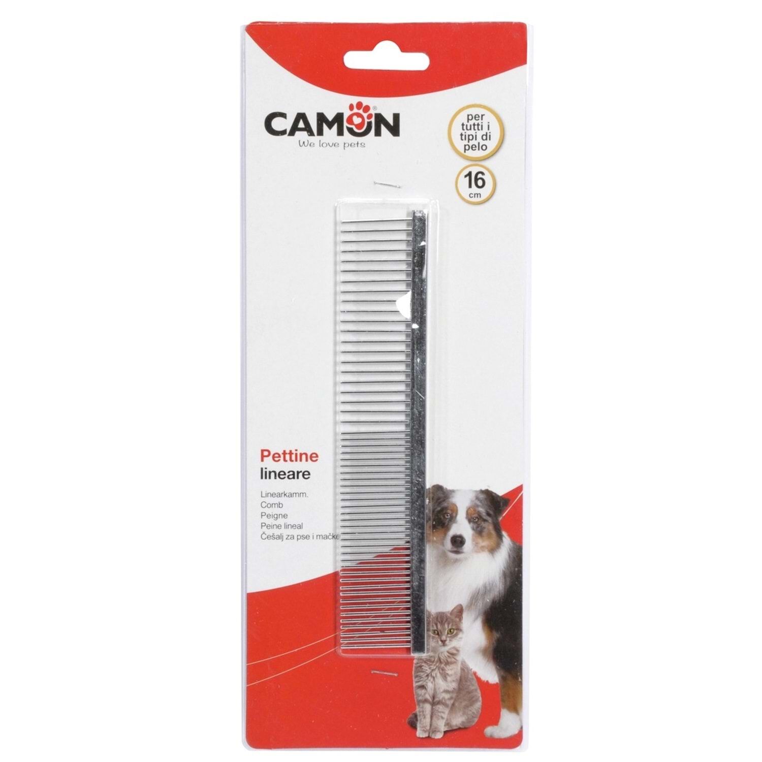Camon Krom Kıtık Açıcı Tarak 16 cm