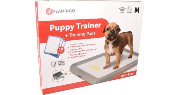 Flamingo Köpek Eğitim Pedi Altkığı + 10 Eğitim Pedi Medium