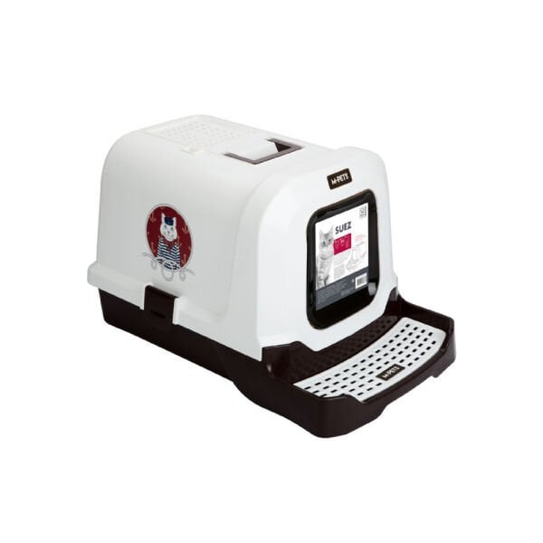 M-Pets Suez Sailor/Cat Kapalı Kedi Tuvaleti 69*42*41cm