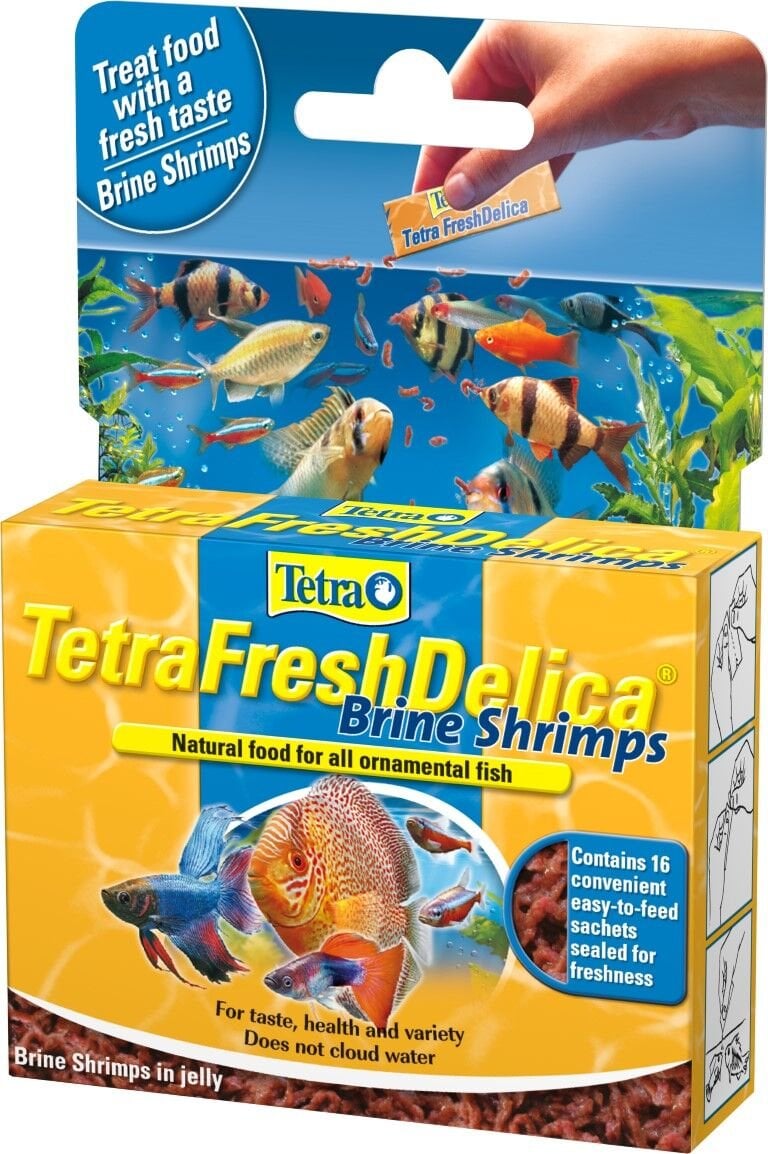 Tetra Fresh Delica Brine Shrimp Jel İçinde Tuzlu Su Artemiası 48 Gr