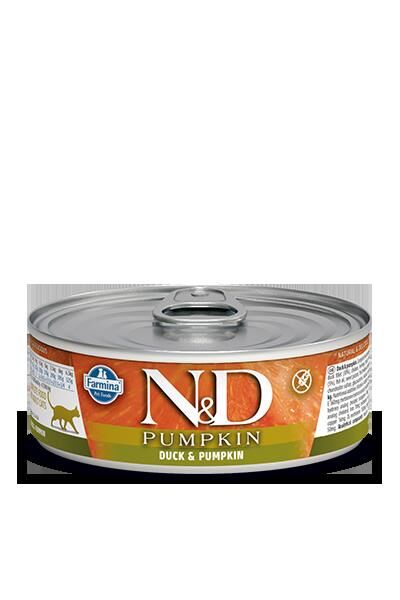N&D Kedi Ördek & Balkabağı 70gr