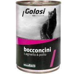 Golosi Kuzu Etli Tavuklu Kedi Konservesi 400 Gr