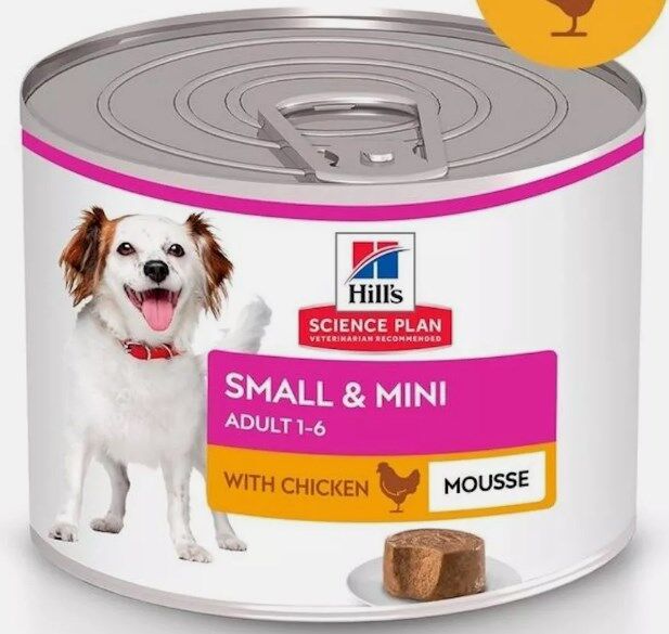 Hill's SP Küç ve Min Irk Yet Köp Tvk & Hind Yumuşak Pür Konserve 12x200G